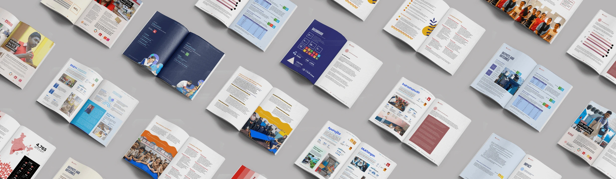 CSR Annual Report Design Agency - Slate of Swan Kolkata India