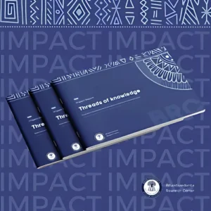 Cover page of BRC Impact Report on NGO project by Slate of Swan