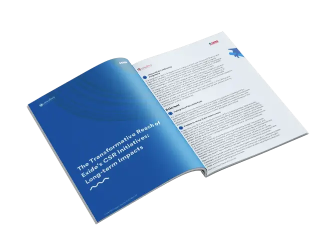EXIDE report on CSR Impact Assessment 2024 by Slate of Swan